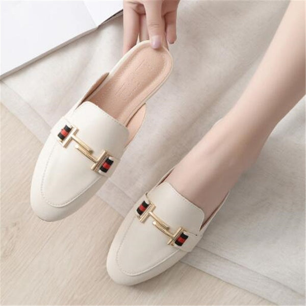 Women's Autumn Lazy Toe-covered Shoes 