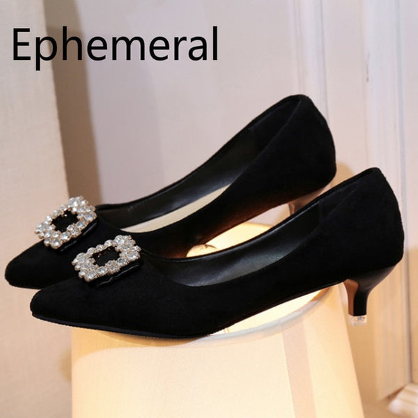 black low heel shoes wide fit