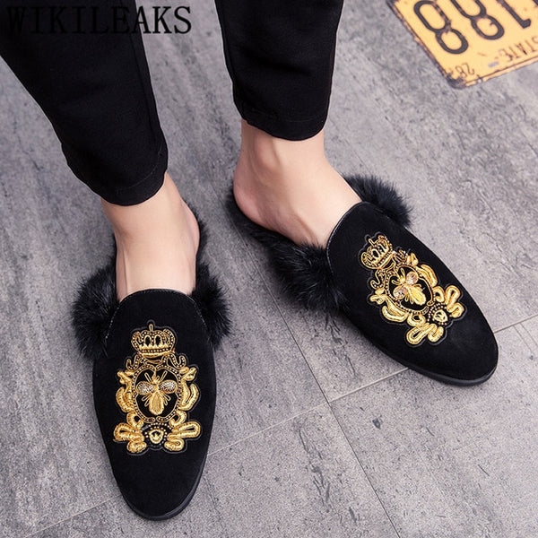 luxury mules shoes