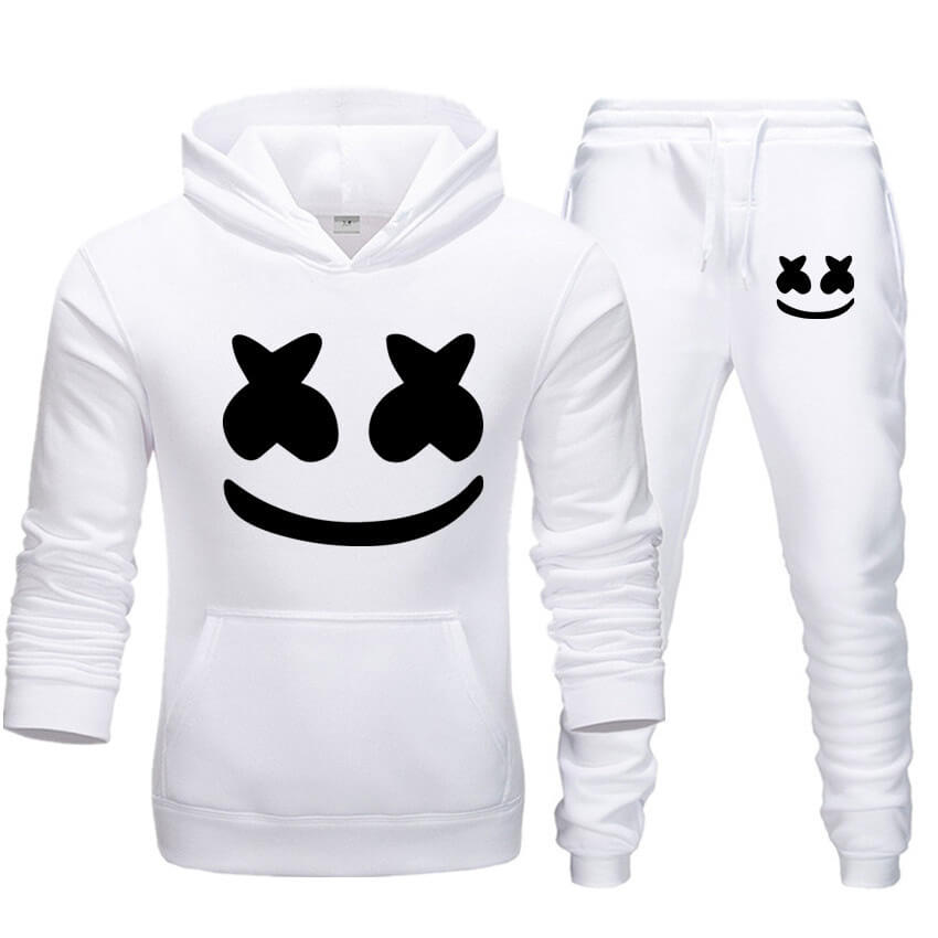 Kids DJ Marshmello Clothes Sets Fashion Hoodie And Pants Set Childrens Boys  And Girls Tracksuit | centenariocat.upeu.edu.pe