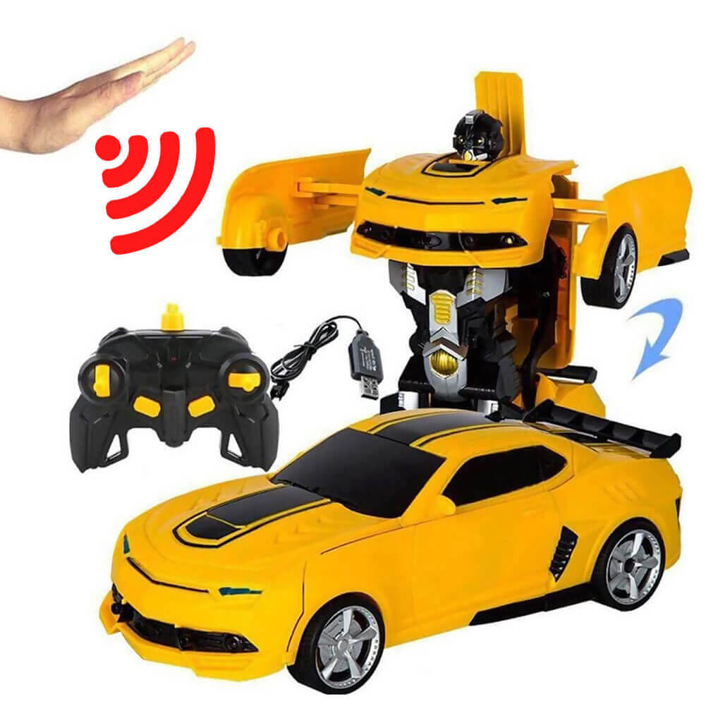 Voiture Télécommandé transformers led robot radiocommandé