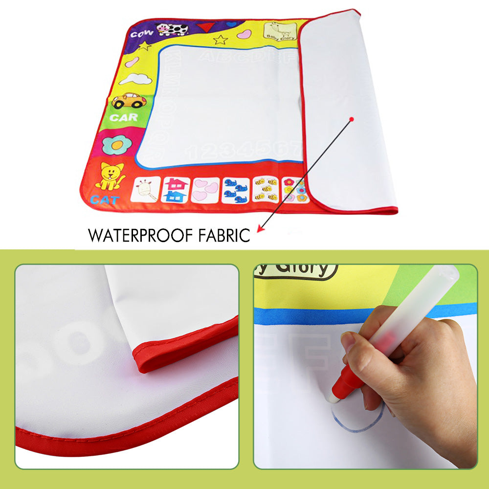 Water Drawing Mat Educational Writing/Doodling/Drawing Mat Kid Develop