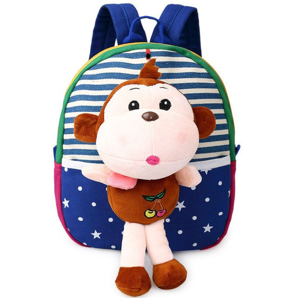 Toddler Cartoon Stuffed Plush Backpacks Baby Girls Boys Cute Toys Scho ...
