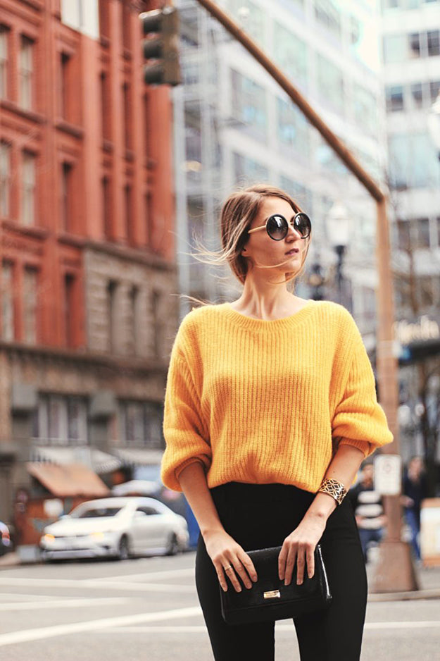 Style Guide: How To Embrace Yellow And Orange In Your Wardrobe | With Blogger Pearls And Brandy