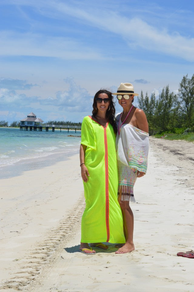 The Wordy Girl Caftan Cover-Ups | Mel Boteri Vacation Essentials