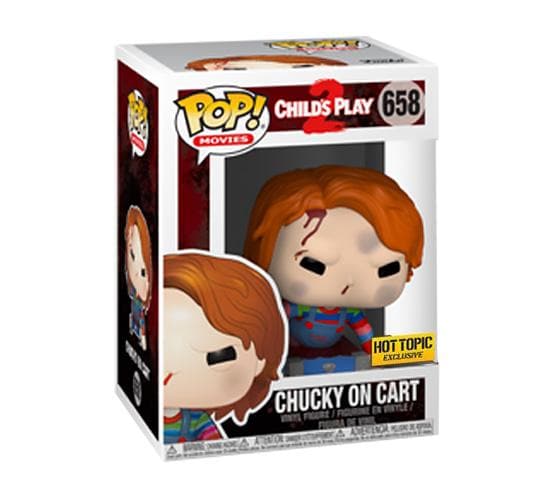 funko pop chucky on cart