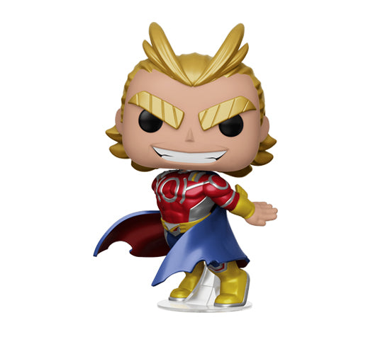 silver all might funko pop