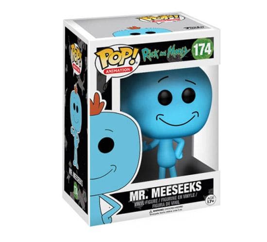 mr meeseeks funko pop