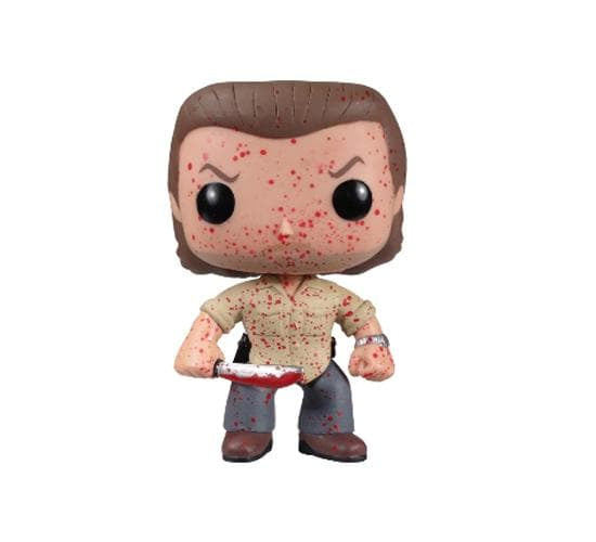 bloody rick grimes funko pop