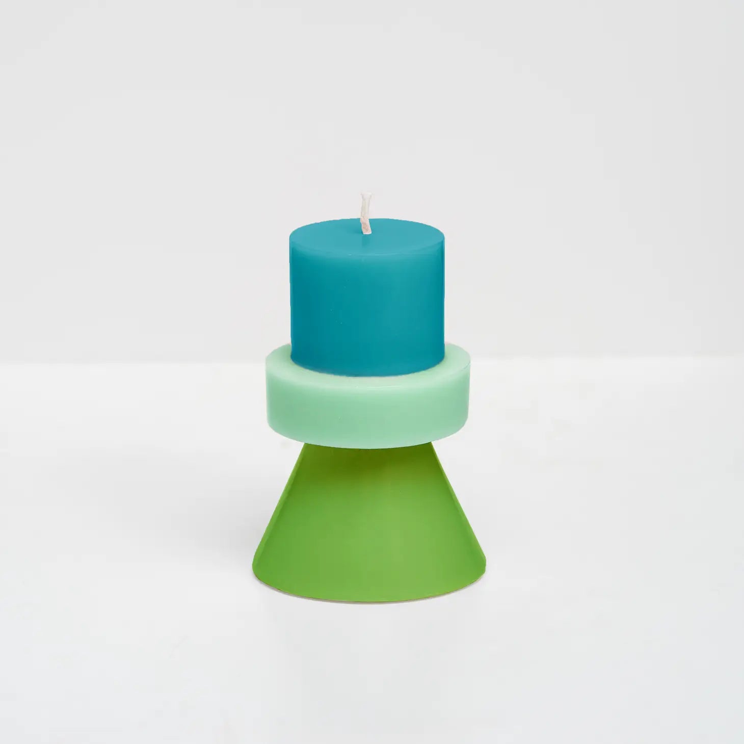 YOD&CO | Stack Candle Mini B | Green/Ocean