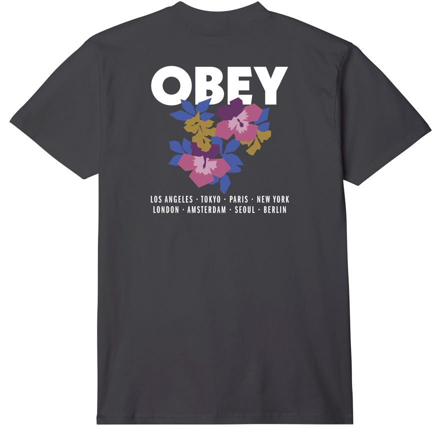 OBEY | Floral Garden | T-Shirt | Black