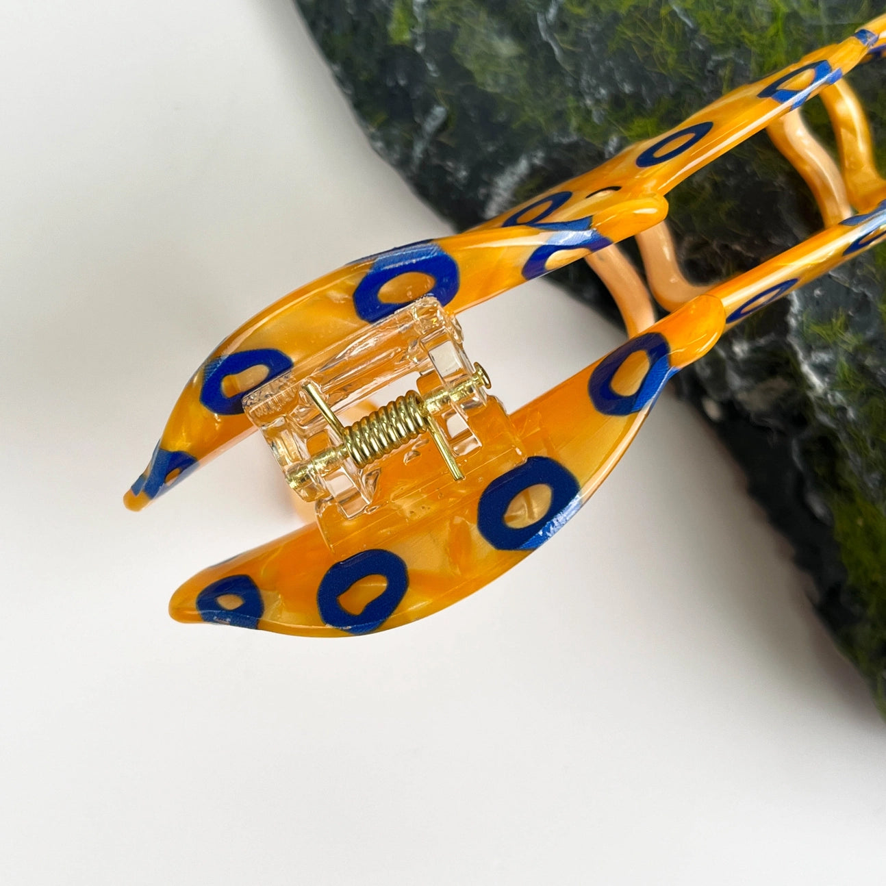 THE DIVA SOAP | Octopus Hairclip | Orange and Blue