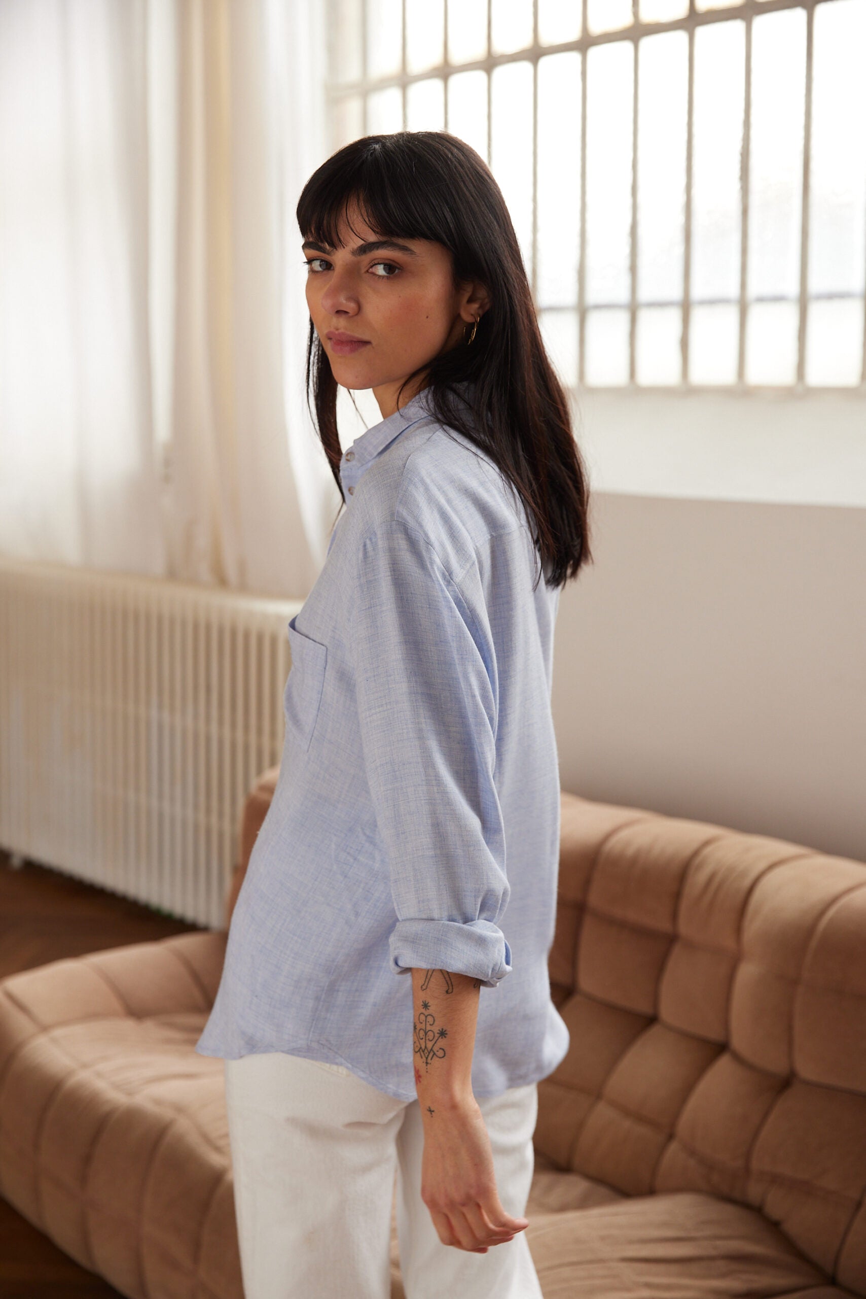 SACRECOEUR | Manon Shirt | Blue