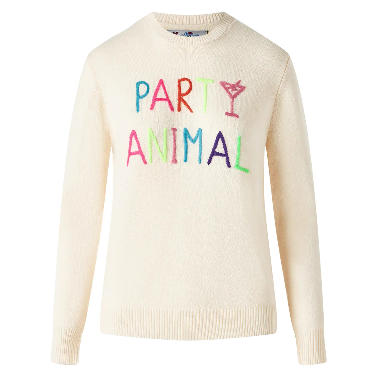 MC2 SAINT BARTH | Knitted Sweater Party Animal | Off White