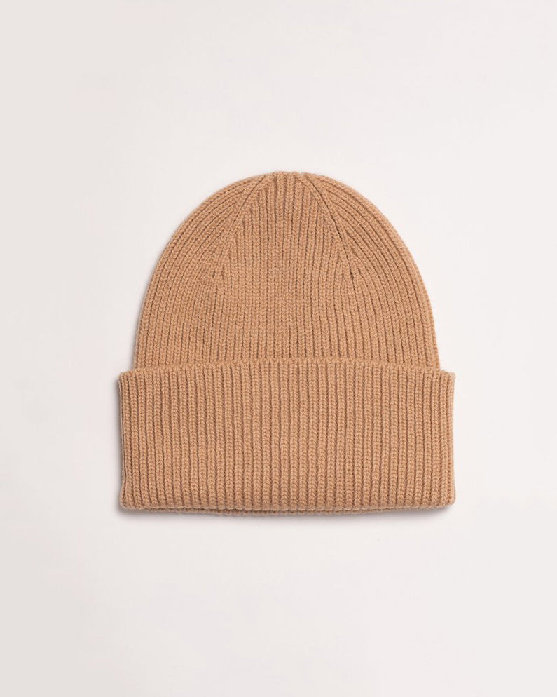 COLORFUL STANDARD | Merino Wool Beanie | Honey Beige