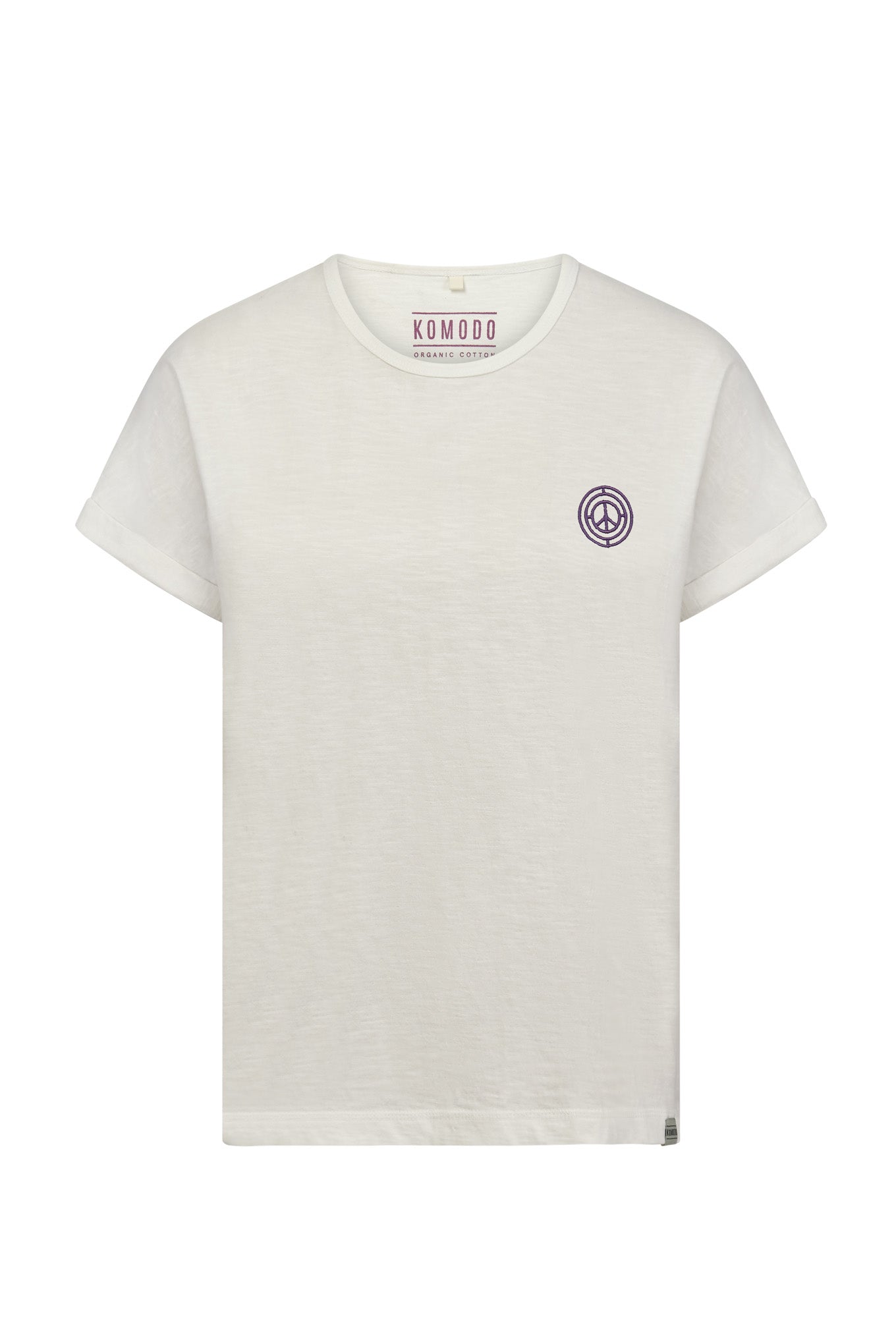 KOMODO | Surf Tee Organic Cotton | White