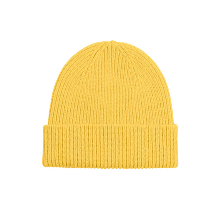 COLORFUL STANDARD | Merino Wool Beanie | Lemon Yellow