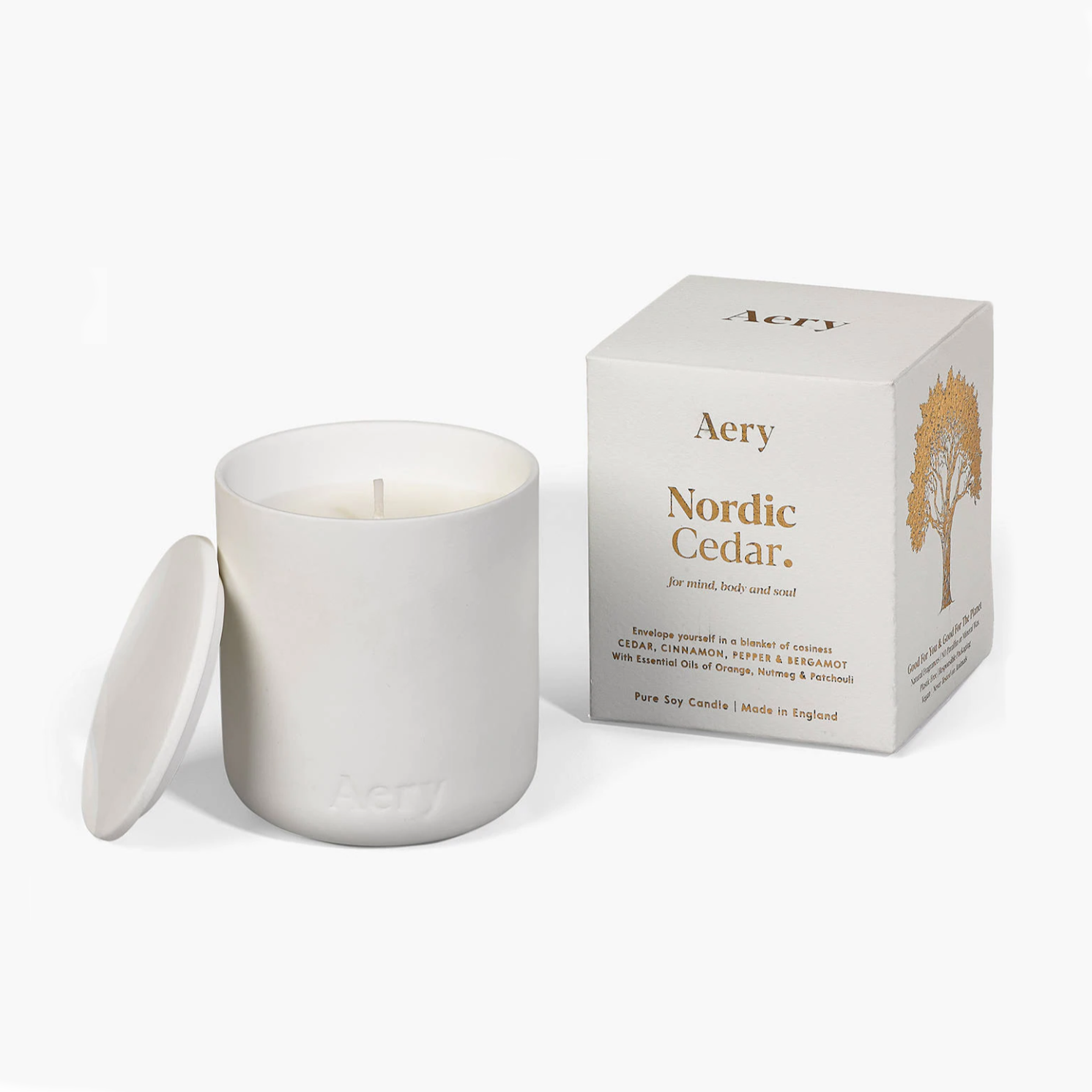 AERY | Nordic Cedar Scented Candle