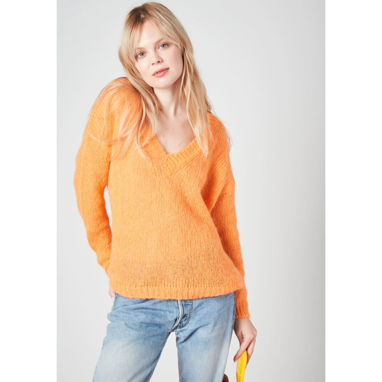 LES TRICOTS DE LEA | Marose Knitted Jumper | Orange