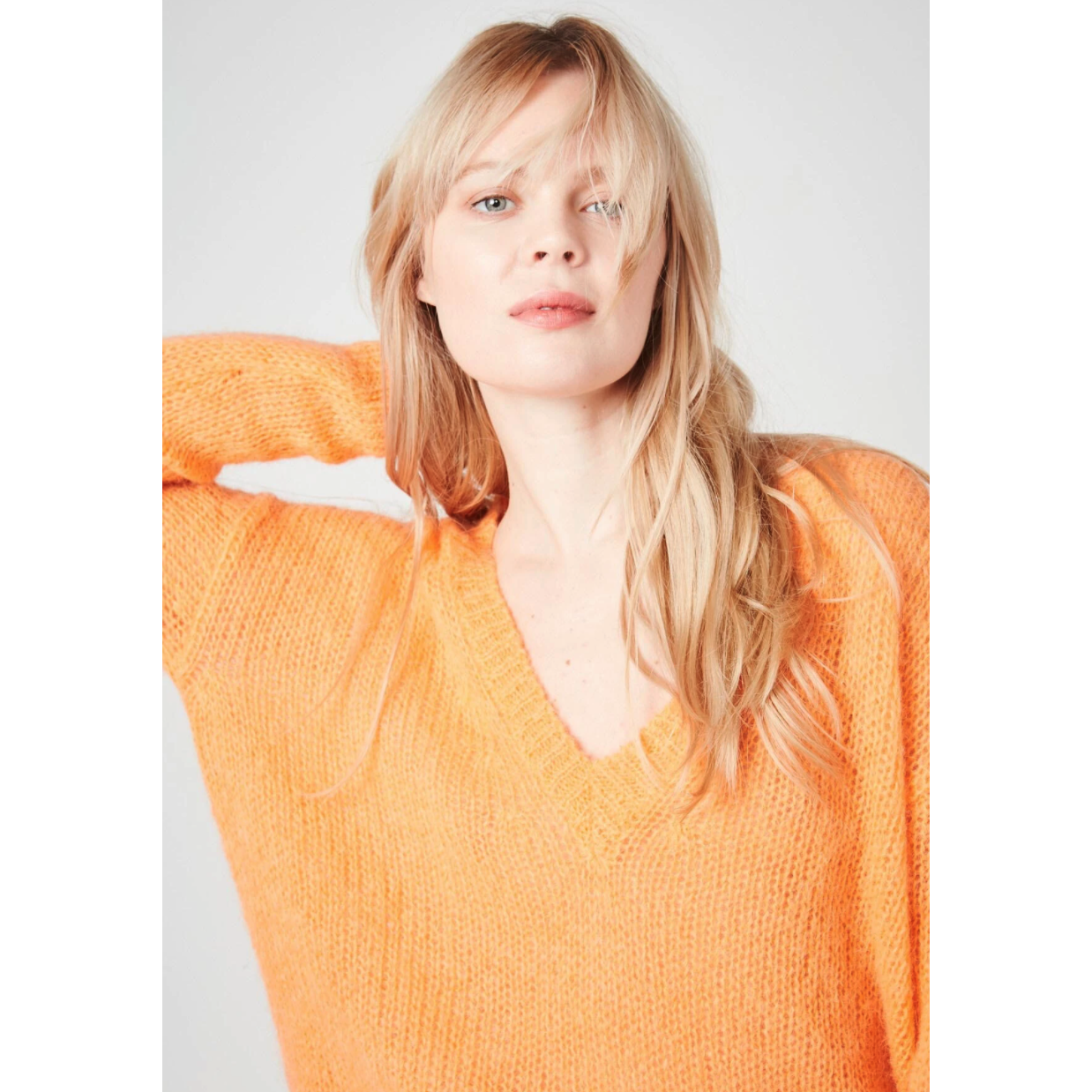 LES TRICOTS DE LEA | Marose Knitted Jumper | Orange