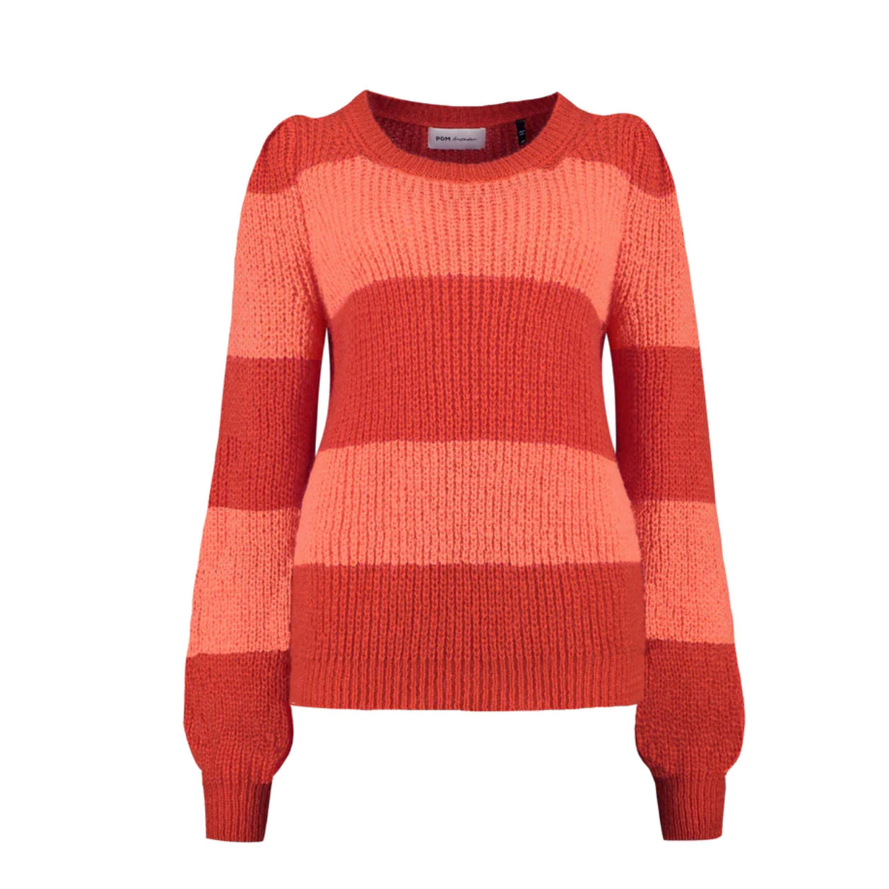 POM AMSTERDAM | Pullover Jumper | Coral