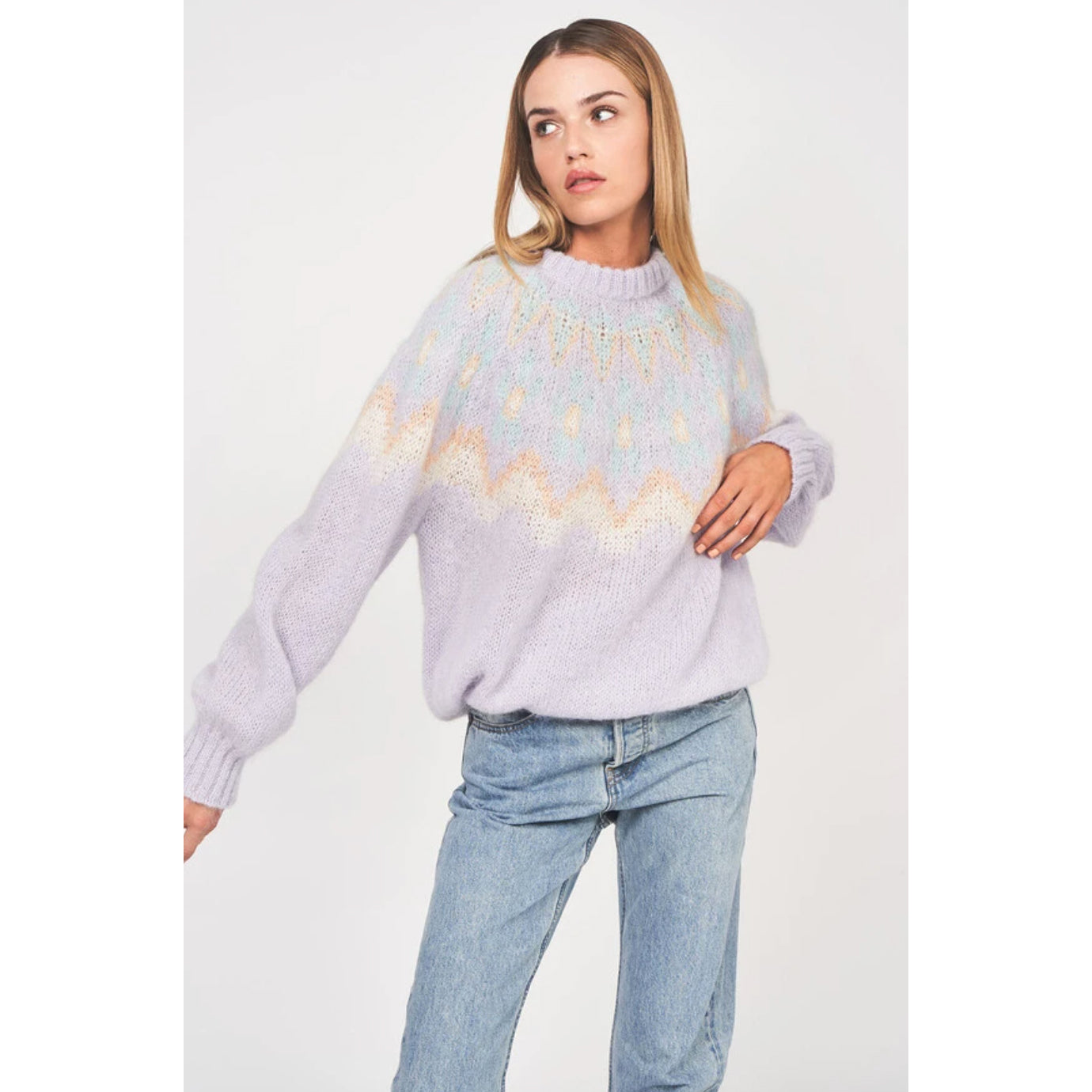 LES TRICOTS DE LEA | Mapassion Knitted Jumper | Lilac