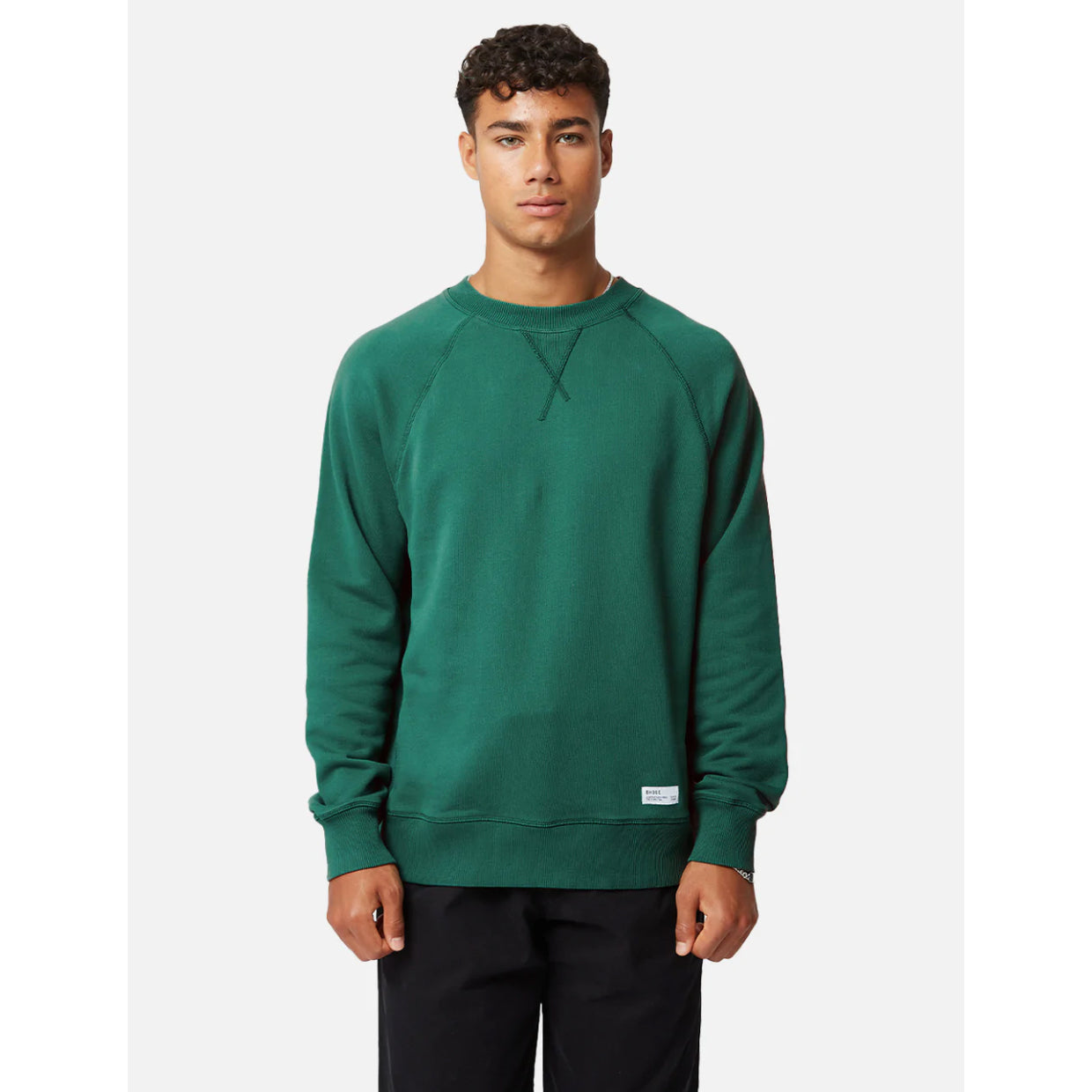 BHODE | Heritage Organic Sweatshirt | Pine Green