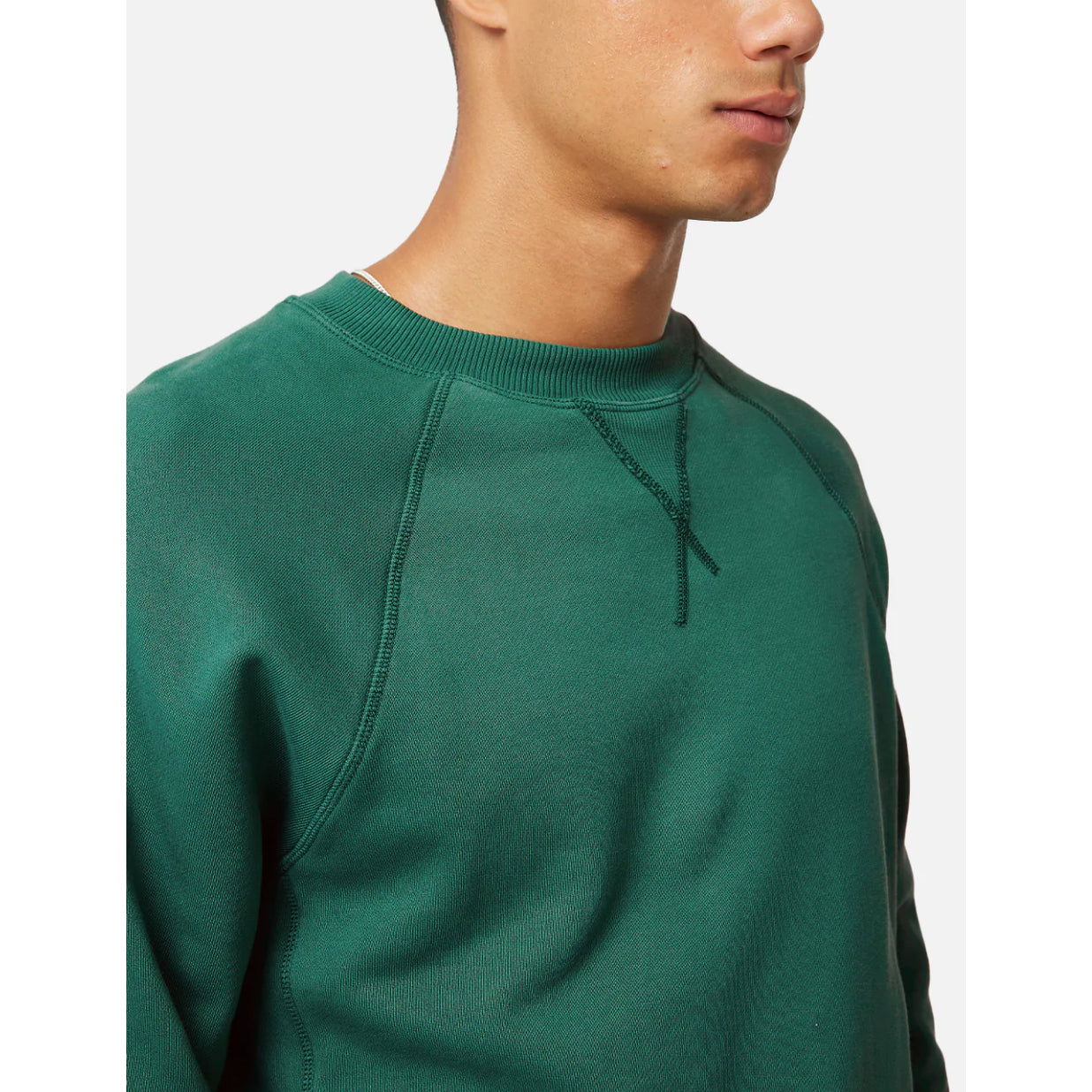 BHODE | Heritage Organic Sweatshirt | Pine Green