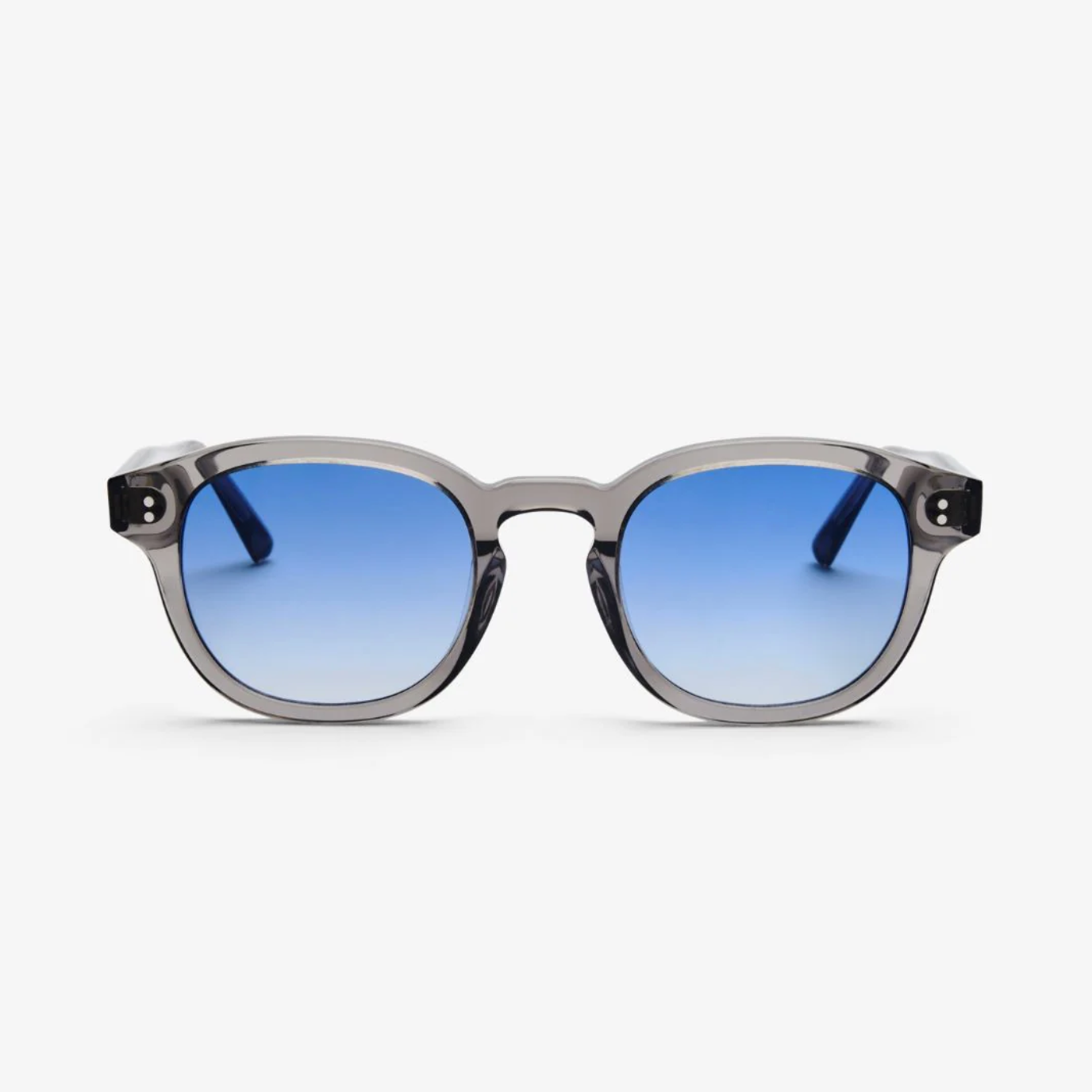 MESSYWEEKEND | Bille Sunglasses | Transparent Grey/Gradient Blue