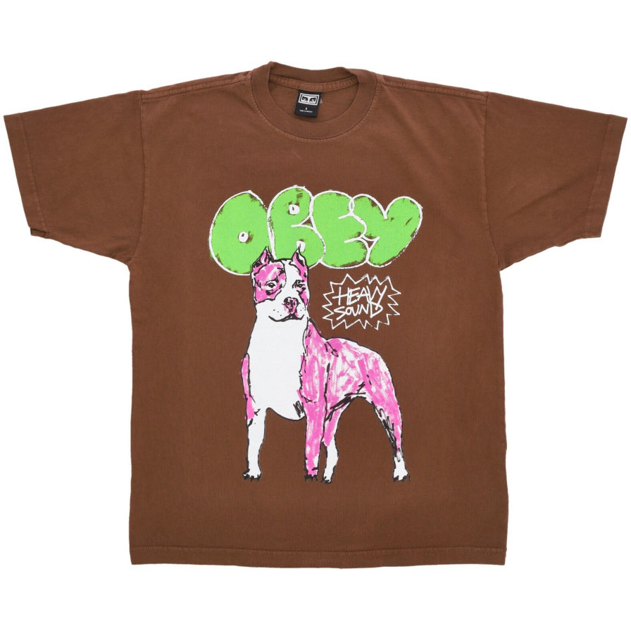 OBEY | Obey Heavy Sound T Shirt | Silt Brown