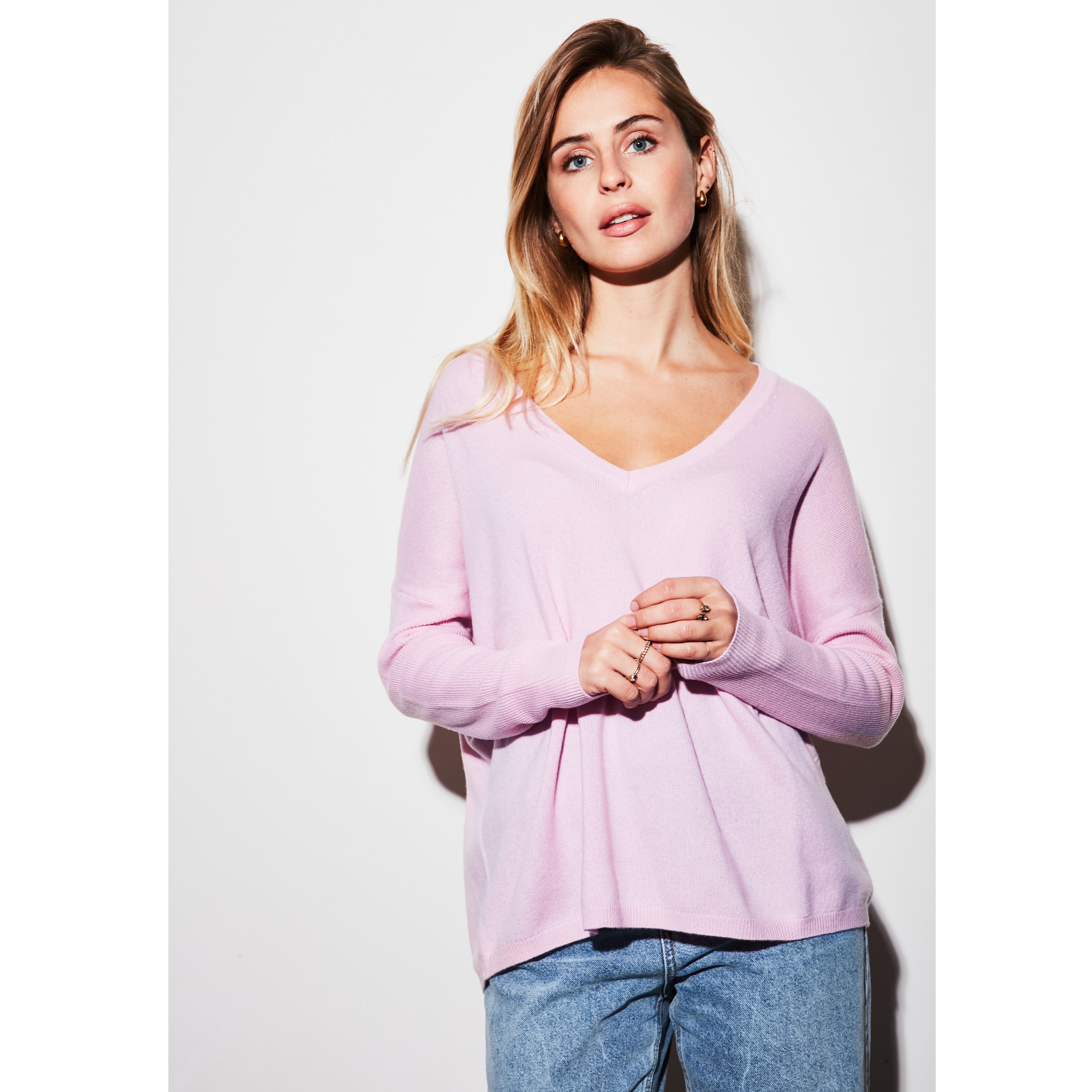 LES TRICOTS DE LEA | Pull Cashmere Monjako | Lilac