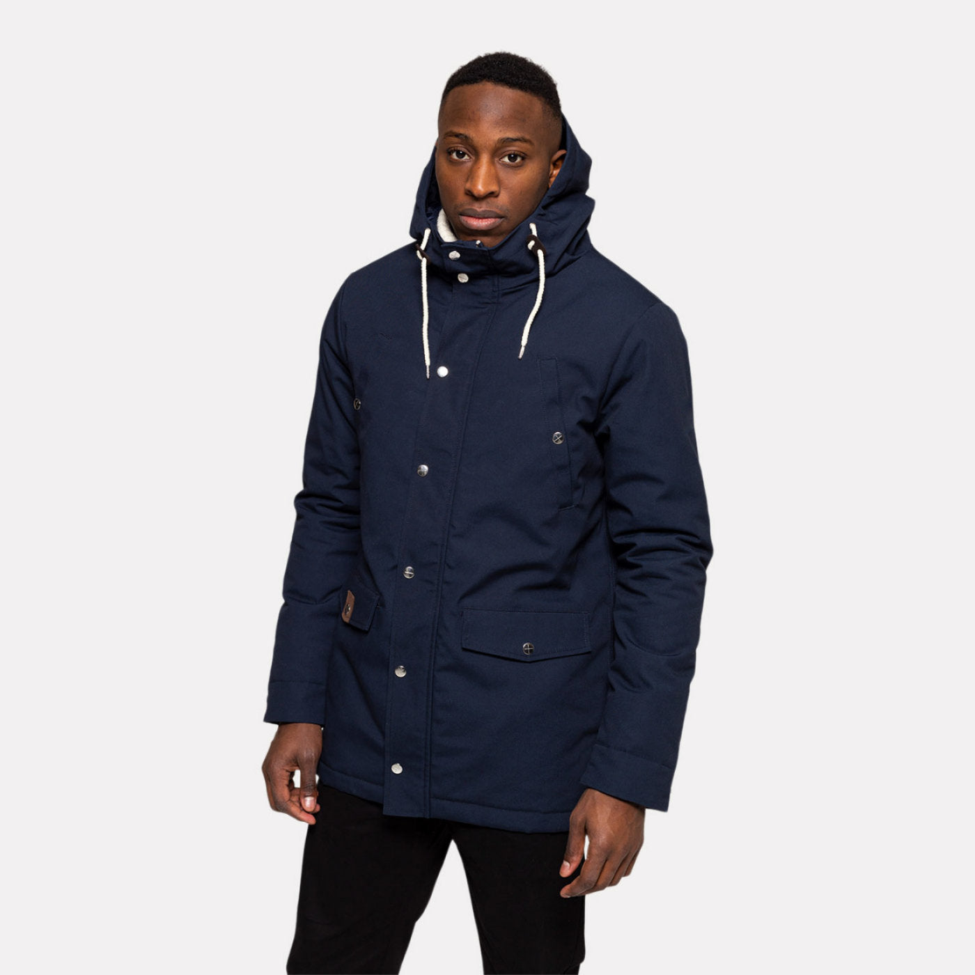 REVOLUTION | 7246 Parka Jacket Evergreen | Navy