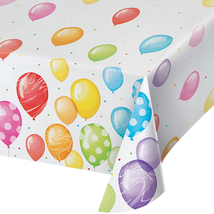 Balloon Bash Paper Tablecover