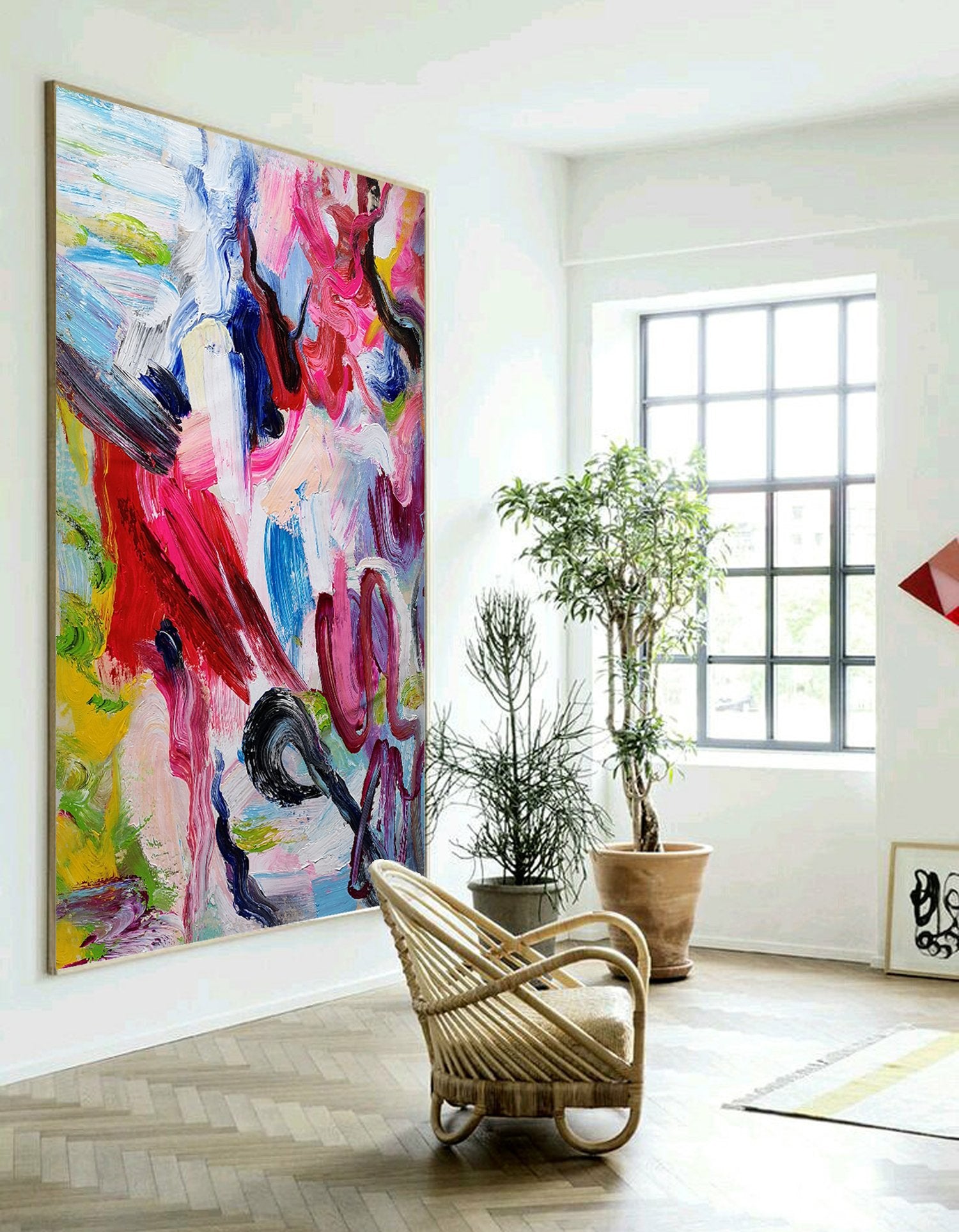 extra large wall art abstract