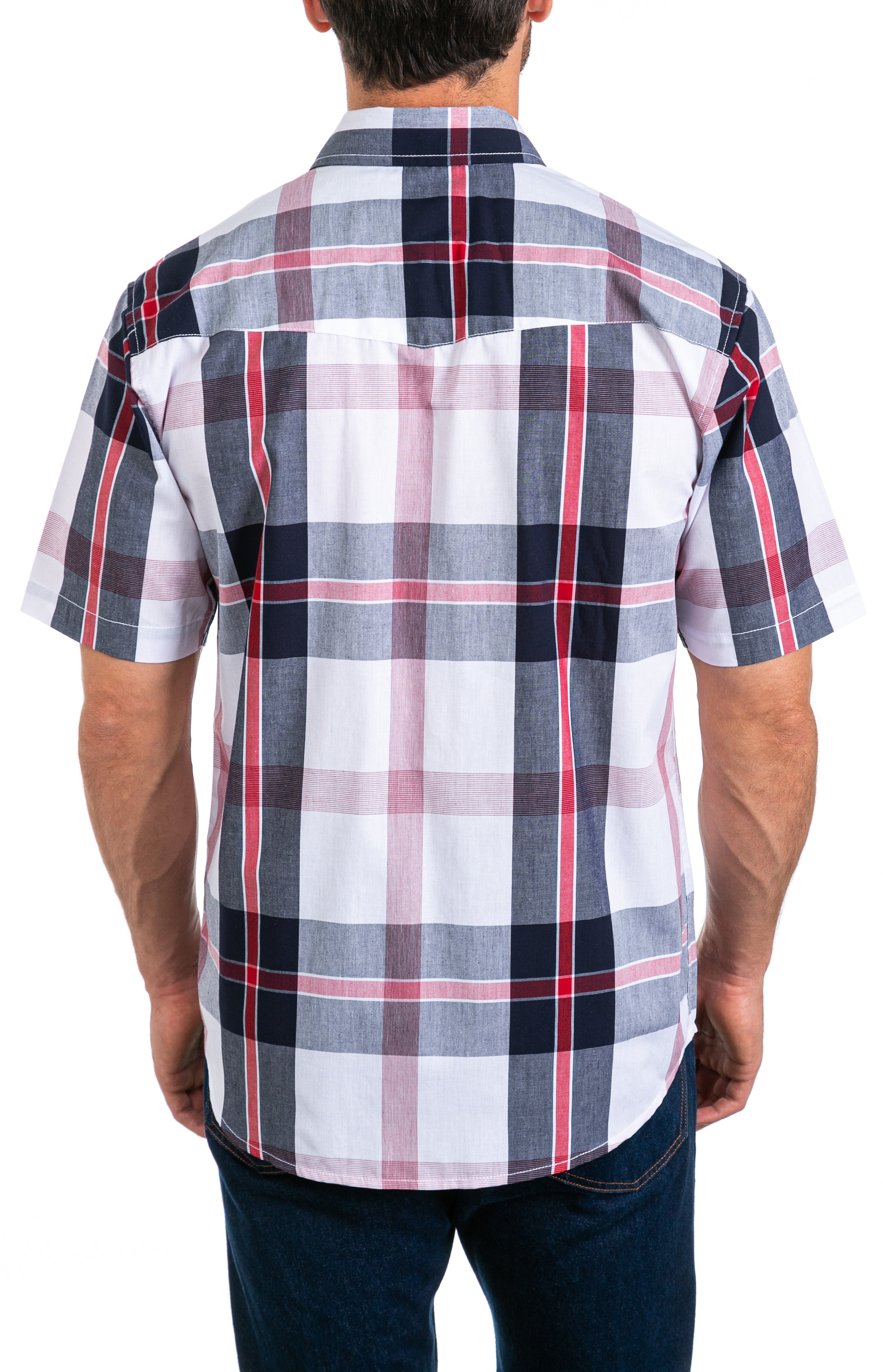 Brady Men's Short Sleeve Snap Button Shirt – Coastal Clothing