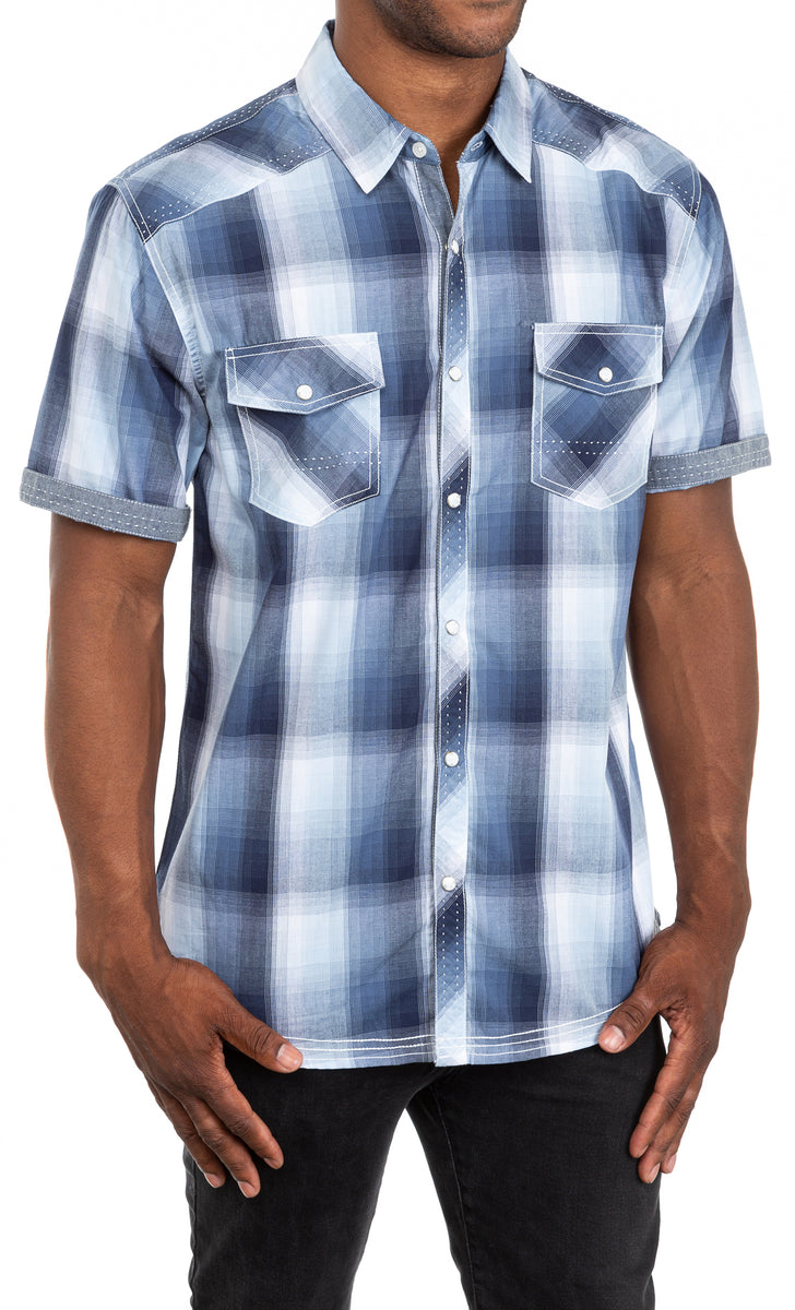 Refinery Button Front Plaid – Coastal Clothing