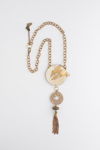 Statement necklace | Vintage Upcycled Jewellery | Artisan Handmade 
