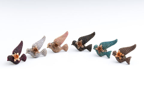  Skydancer Rings by Ghost and Lola Vintage Bird Rings Boho luxe jewelry