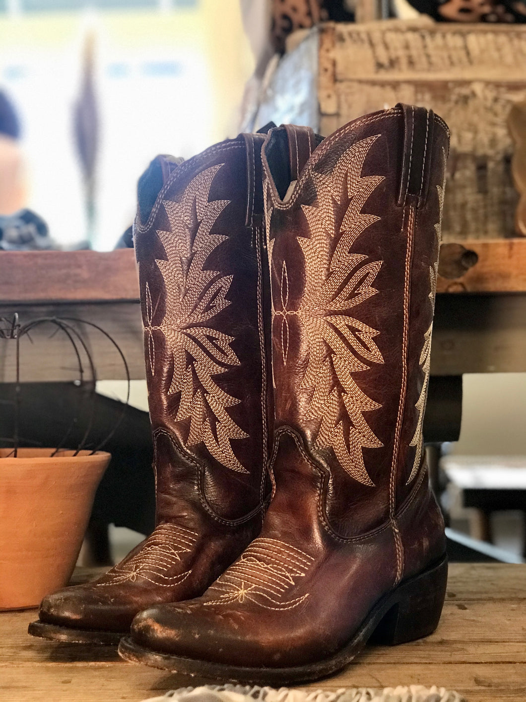 black liberty boots