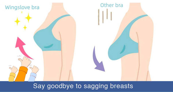 Does not wearing a bra cause sagging?