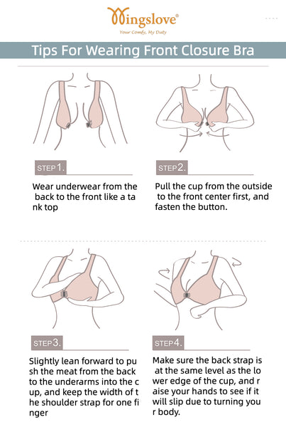 Way Tips For Wearing Front Closure Bra