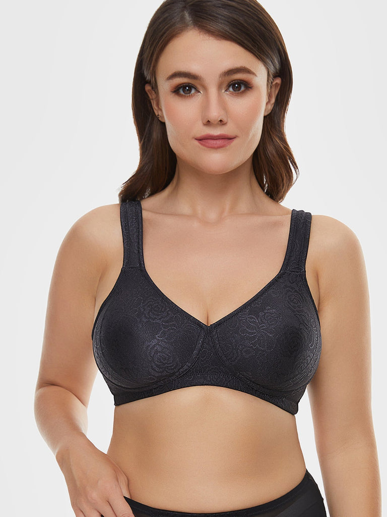 LOSHA TRUE CURVE WIRE-FREE MINIMIZER BRA-NUDE – Losha