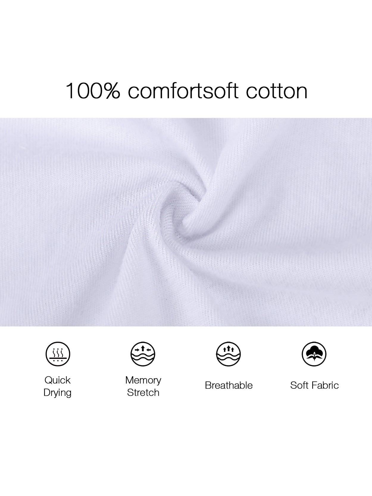Comfort Soft Cotton Plus Size Underwear High-Cut Brief Panty 3 Pack ...