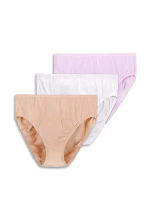 3pcs/Pack Women's Plus Size High Waist Underwear, Comfortable & Soft