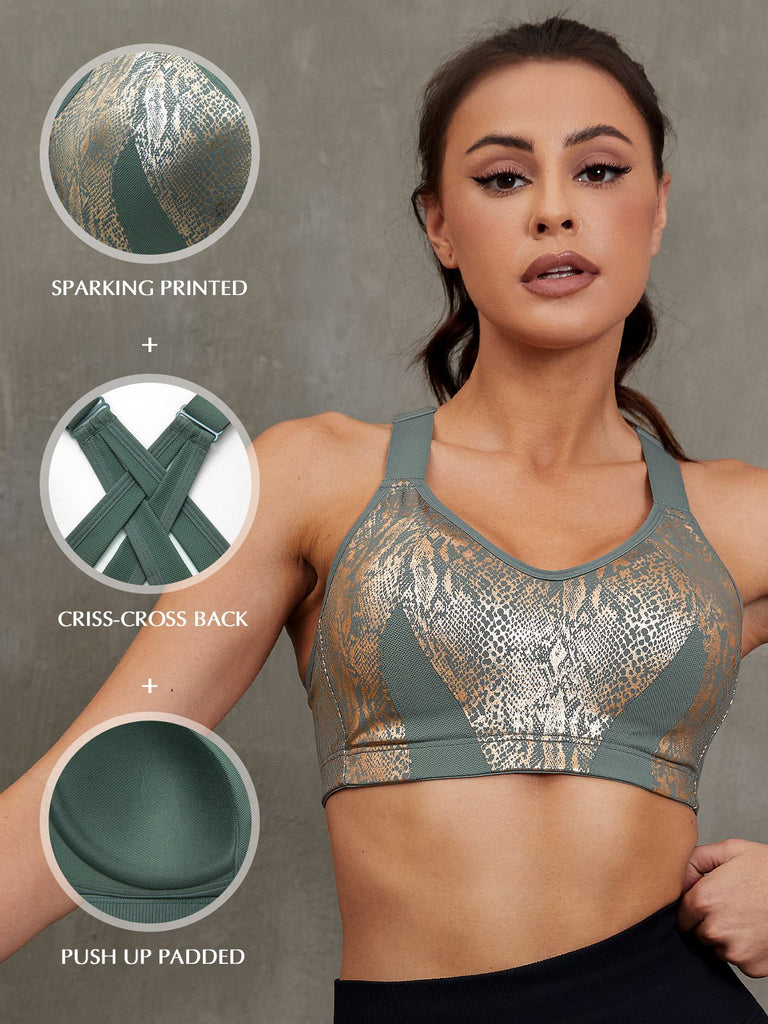 Padded Push up Full Coverage Bra High Impact Lightly