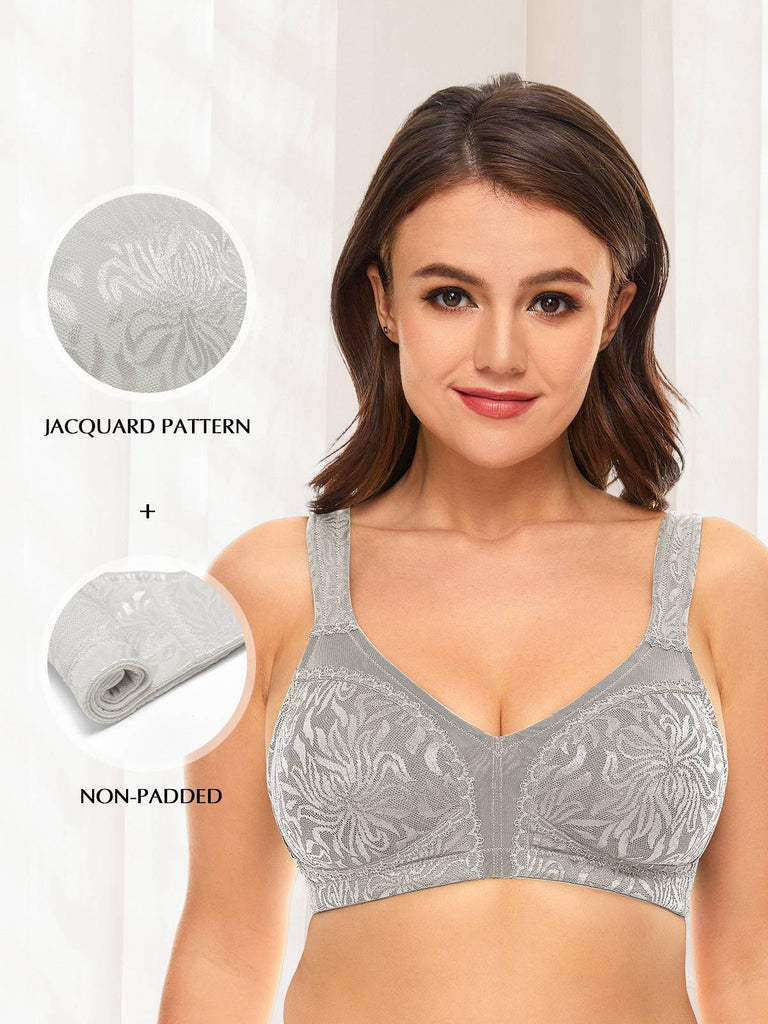 Trylo MINIMIZER 36 GREY D - CUP Women Full Coverage Non Padded Bra - Buy Trylo  MINIMIZER 36 GREY D - CUP Women Full Coverage Non Padded Bra Online at Best  Prices in India