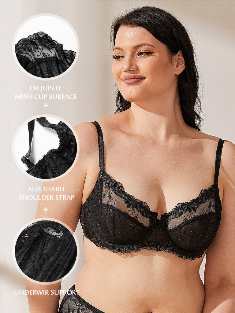 Buy Bombshell Boudoir Curvy Molded & Padded Underwire Bra with Lace (30F,  Nude) Online at desertcartSeychelles