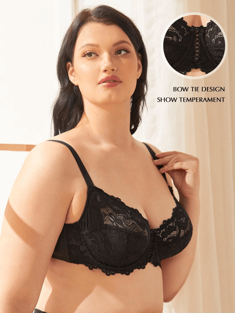 Wingslove Sexy Sheer Floral Lace Bra Underwire Nepal