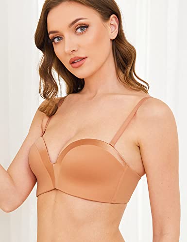 Sexy Multiway Push Up Halter Non Padded Strapless Bra For Women Strapless,  Multiple Sizes 32 42 Drop 210623 From Dou01, $7.27