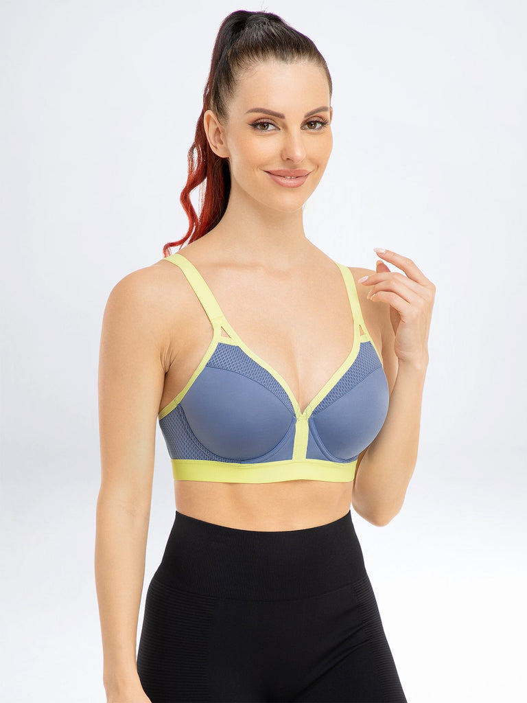 Wingslove High Impact Wirefree Non Padded Sports Bra – WingsLove